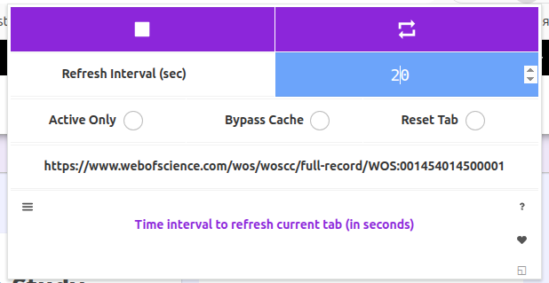 refresh